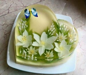 Bánh sinh nhật rau câu 3D